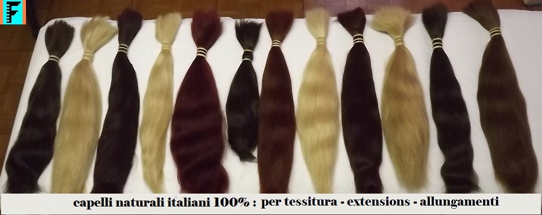 Capelli naturali italiani 100%